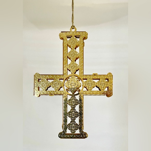ROMANESQUE CROSS 77001.010 2001 Baldwin Brass Ltd Edition Timeless Craftsmanship - Picture 6 of 6